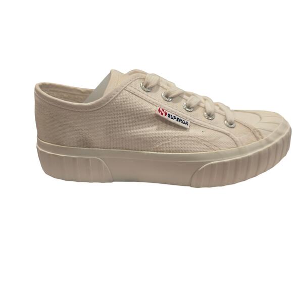 Superga 2790 Platform Sneaker in White – NWT Size 6 Women's - Picture 5 of 7